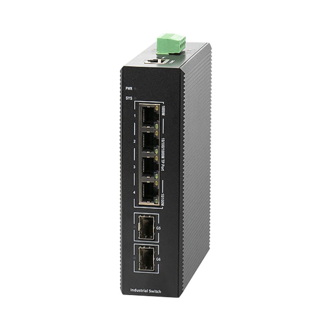 Индустриальный коммутатор BDCOM IES200-V25-2S4P — детальное фото