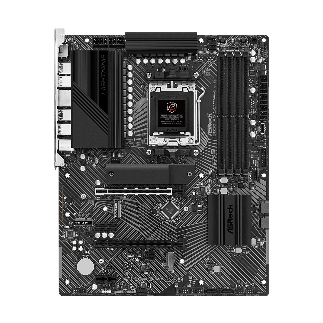 Материнская плата ASRock B650 PG LIGHTNING — фото, характеристики