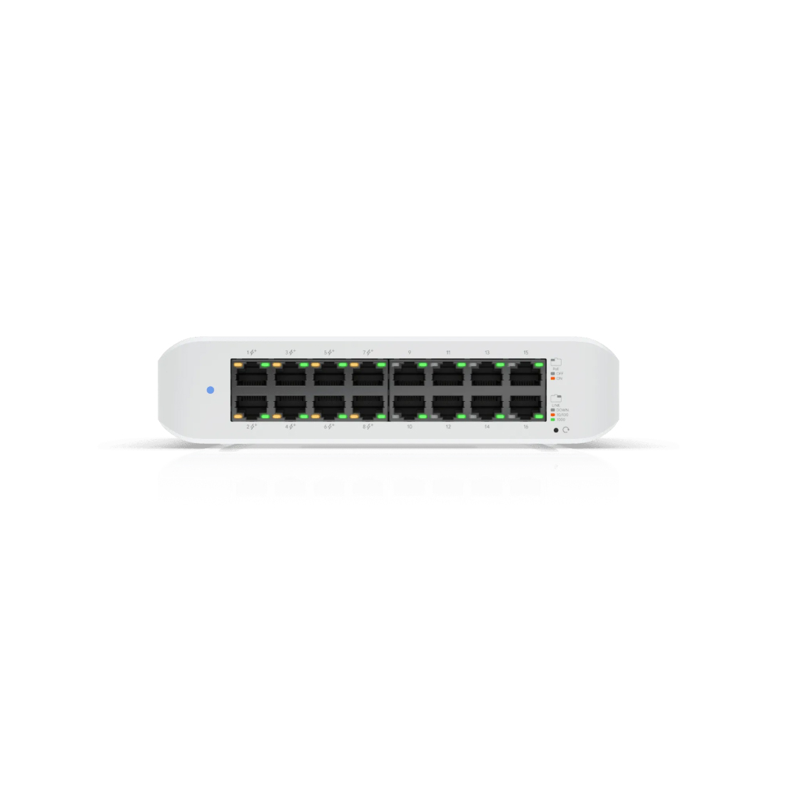 Коммутатор Ubiquiti USW-Lite-16-POE — детальное фото