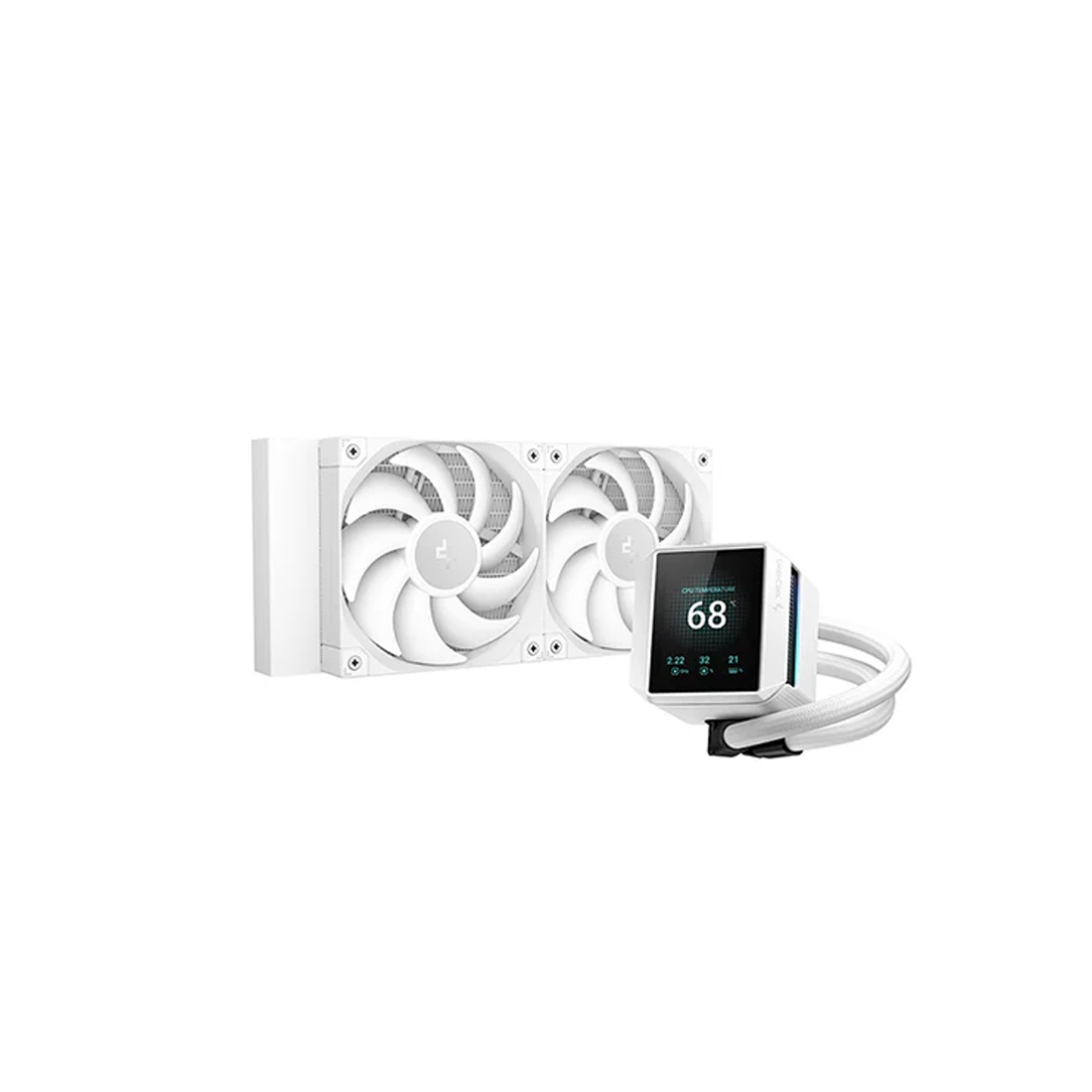 Кулер с водяным охлаждением Deepcool MYSTIQUE 240 WH — фото, характеристики