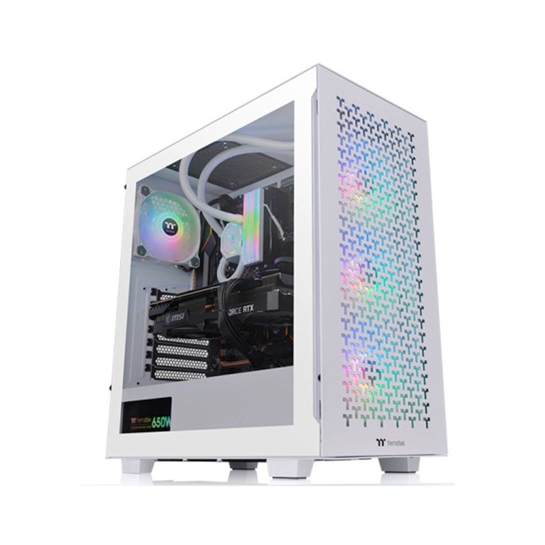 Компьютерный корпус Thermaltake V350 TG ARGB Air Snow без Б/П — фото, характеристики