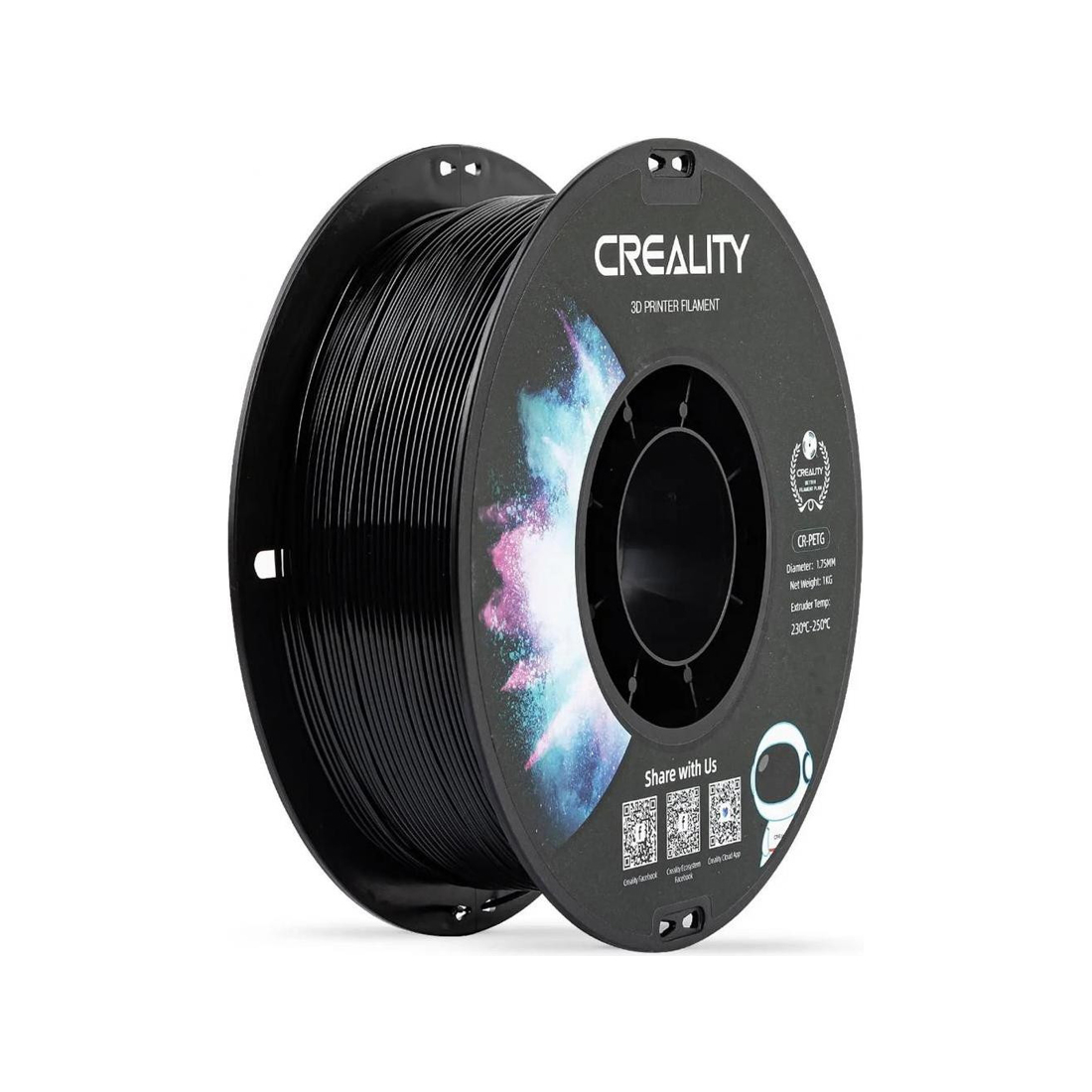 Филамент для 3D-печати Creality CR-PETG 3301030035 (чёрный)