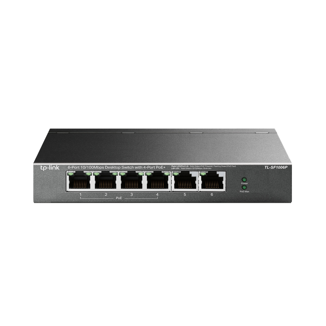 Коммутатор TP-Link TL-SF1006P — детальное фото