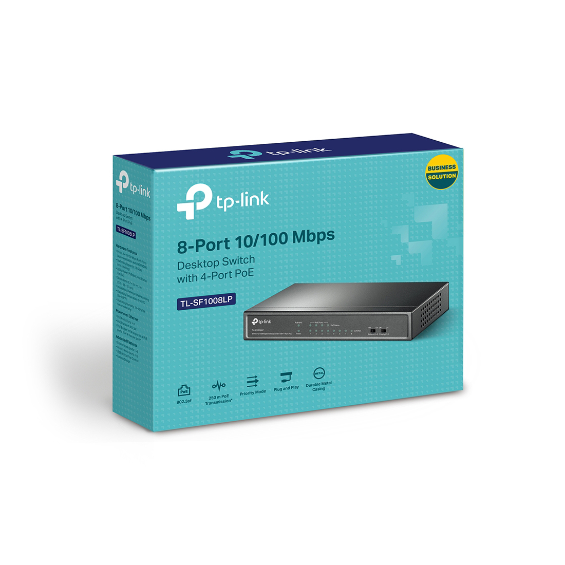 Коммутатор TP-Link TL-SF1008LP — детальное фото