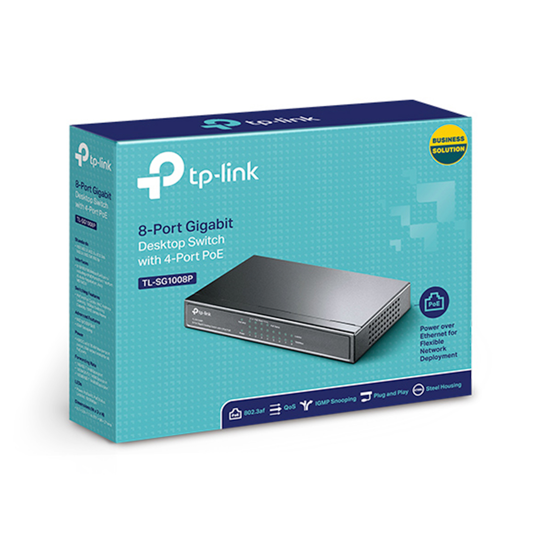 Коммутатор TP-Link TL-SG1008P — детальное фото
