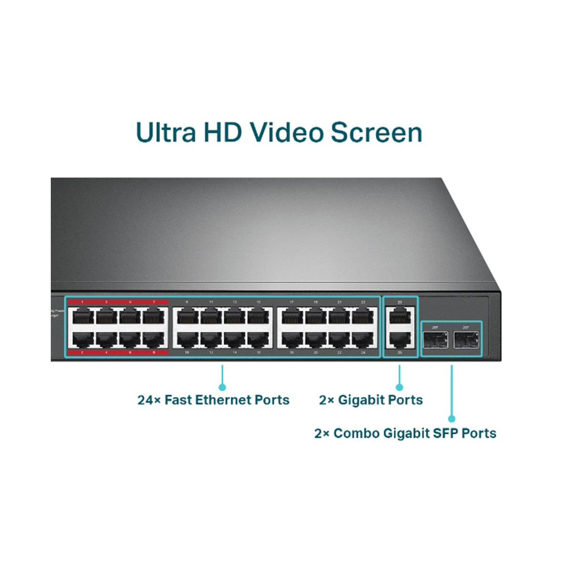 Коммутатор TP-Link TL-SL1226P — детальное фото