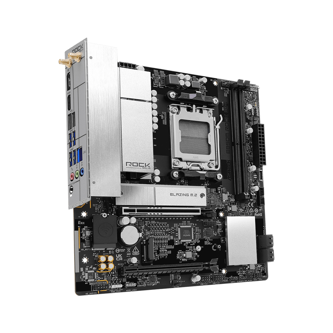 Материнская плата ASRock B850M Rock WiFi — фото, характеристики