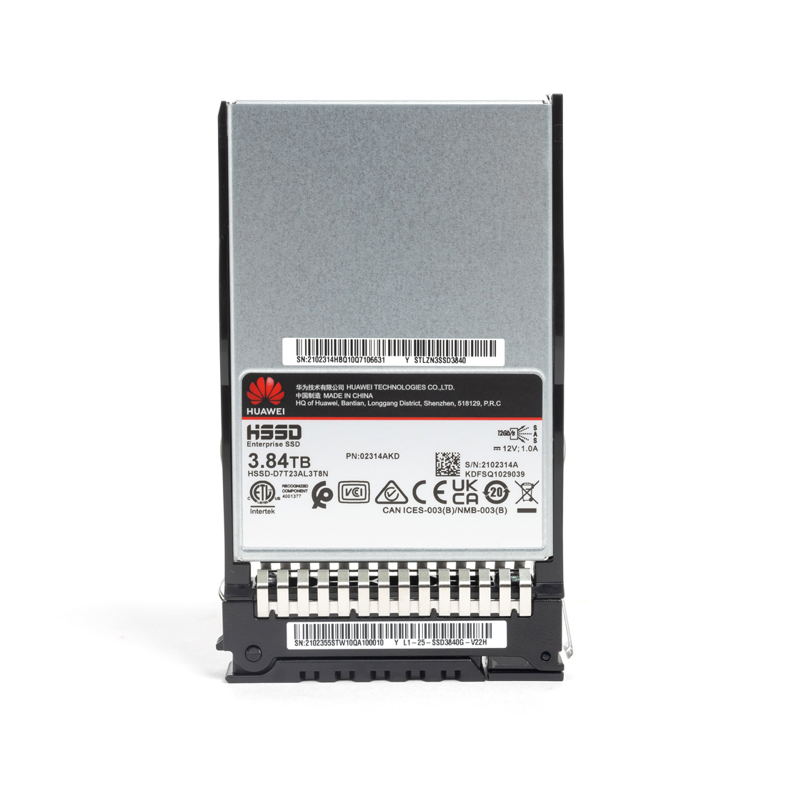 Твердотельный накопитель SSD Huawei L1-25-SSD3840G-V22H 3,84TB SAS 2.5" — детальное фото