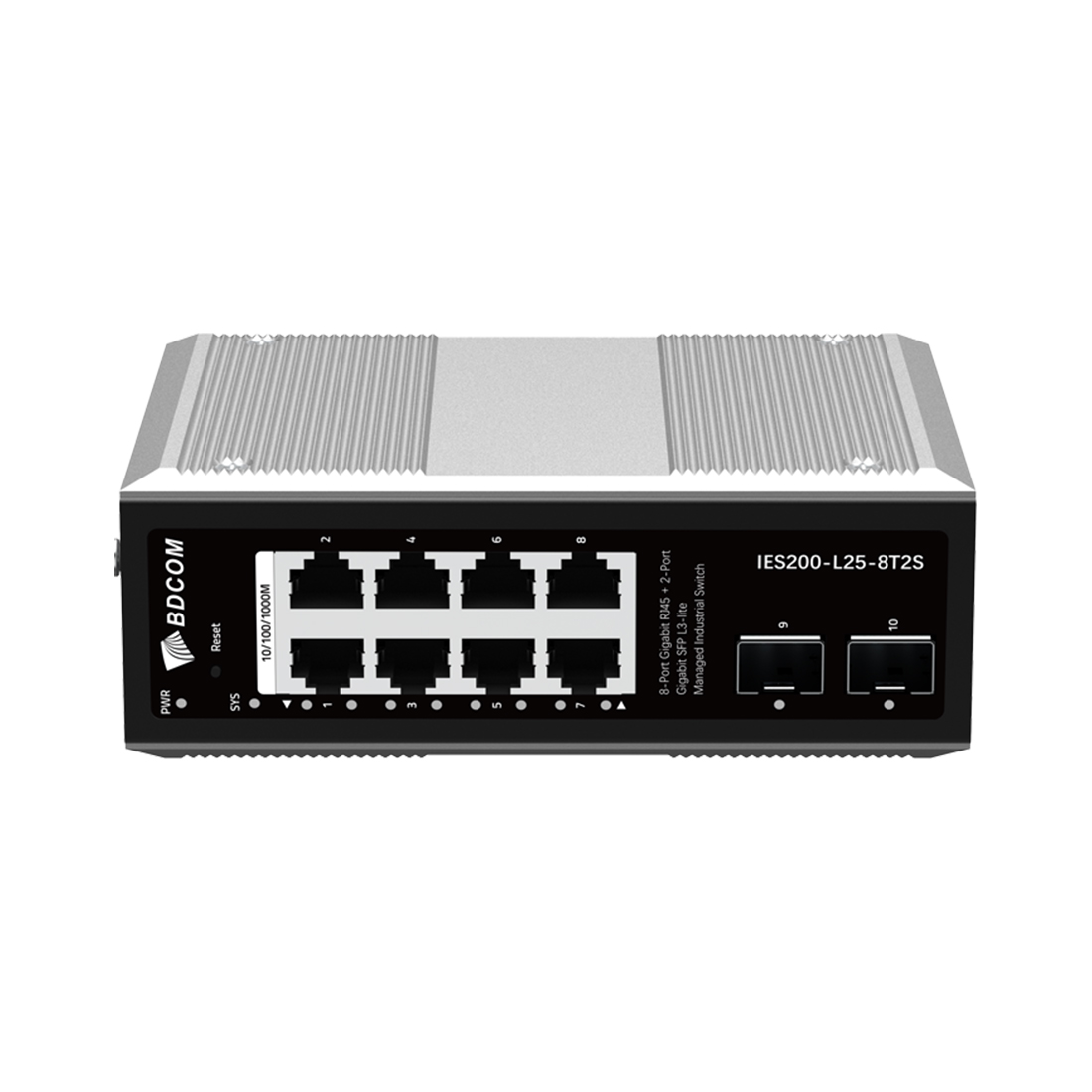 Коммутатор BDCOM IES200-L25-8T2S — детальное фото