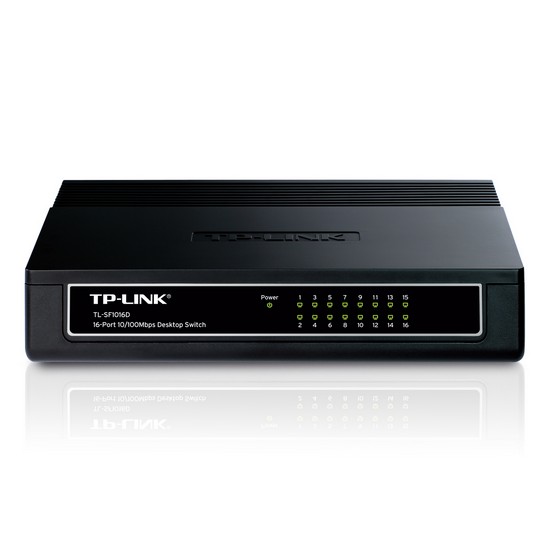 Коммутатор TP-Link TL-SF1016D — детальное фото