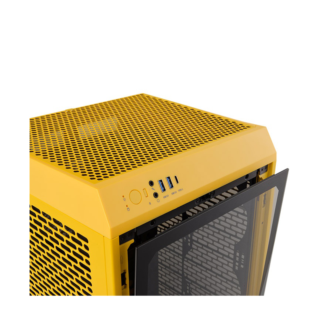 Компьютерный корпус Thermaltake The Tower 200 Bumblebee без Б/П — фото, характеристики