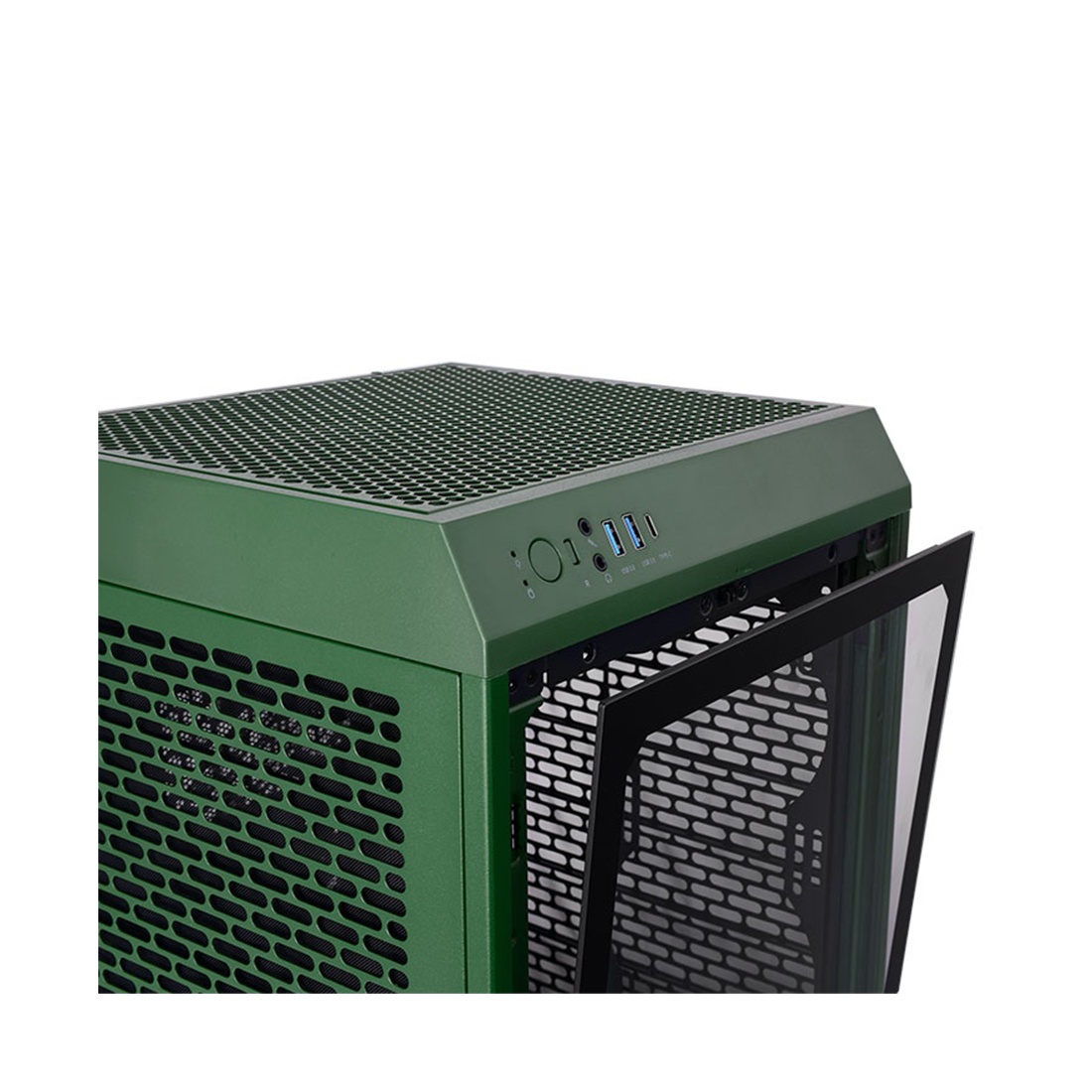 Компьютерный корпус Thermaltake The Tower 200 Racing Green без Б/П — фото, характеристики