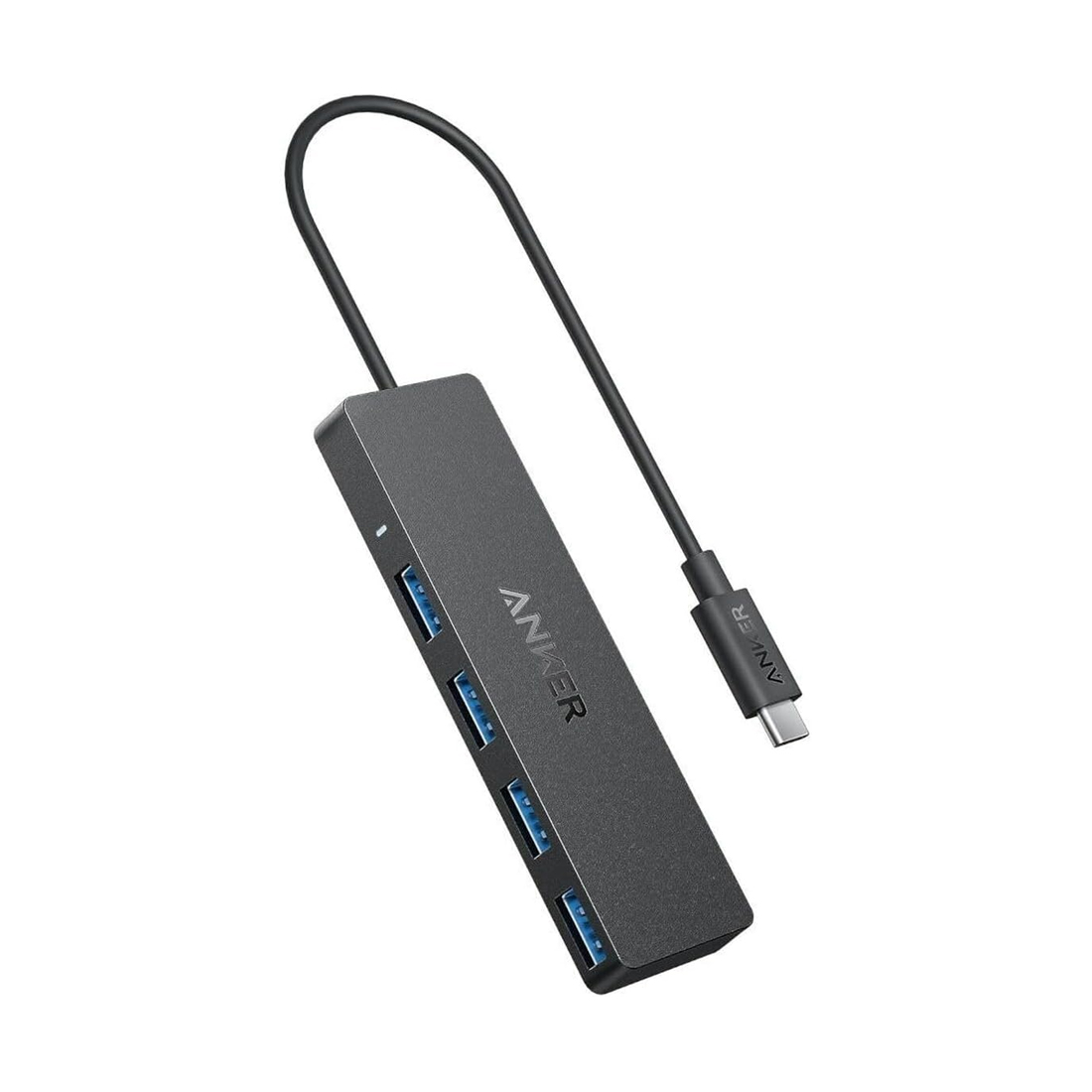 Концентратор Anker USB-C Data Hub (4-in-1, 5Gbps) (A8309G11) Черный — фото, характеристики