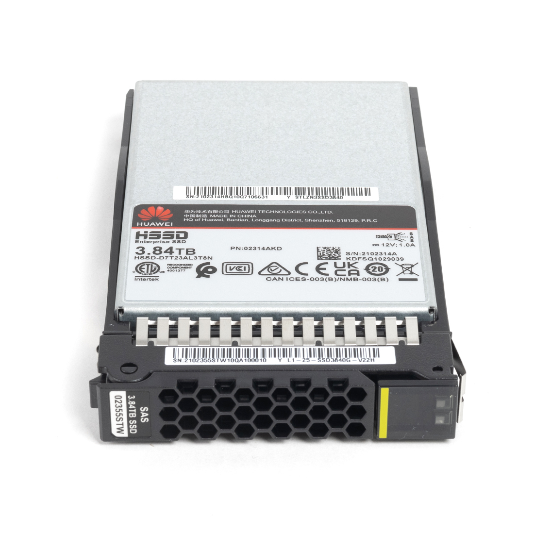 Твердотельный накопитель SSD Huawei L1-25-SSD3840G-V22H 3,84TB SAS 2.5" — детальное фото