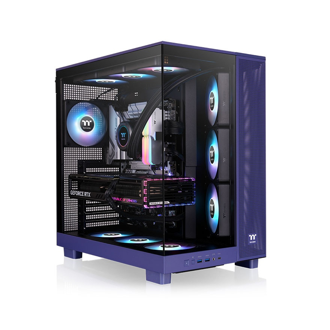 Компьютерный корпус Thermaltake View 380 XL TG ARGB Future Dusk без Б/П — фото, характеристики