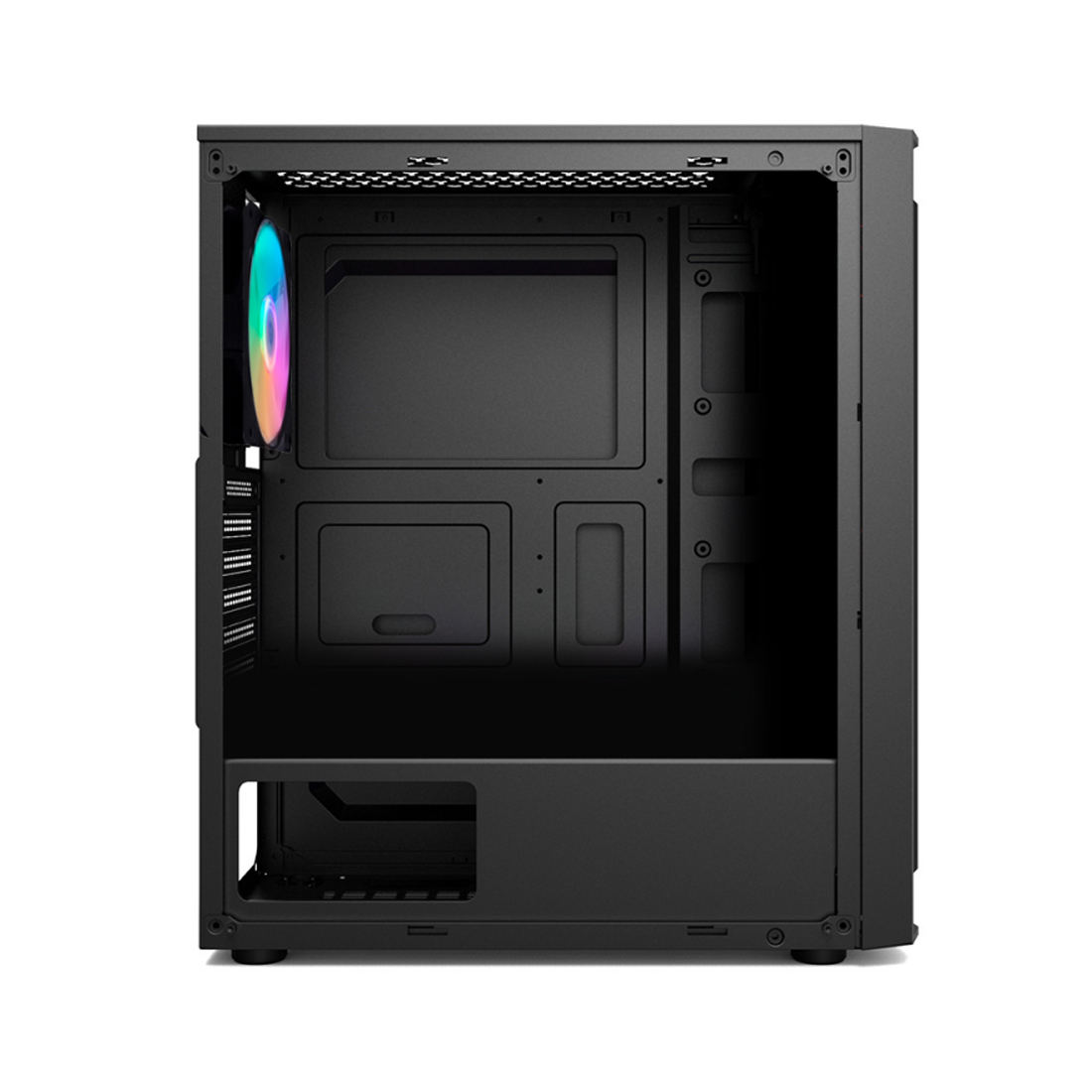 Компьютерный корпус 1STPLAYER RAINBOW RB-4 BK без Б/П — фото, характеристики