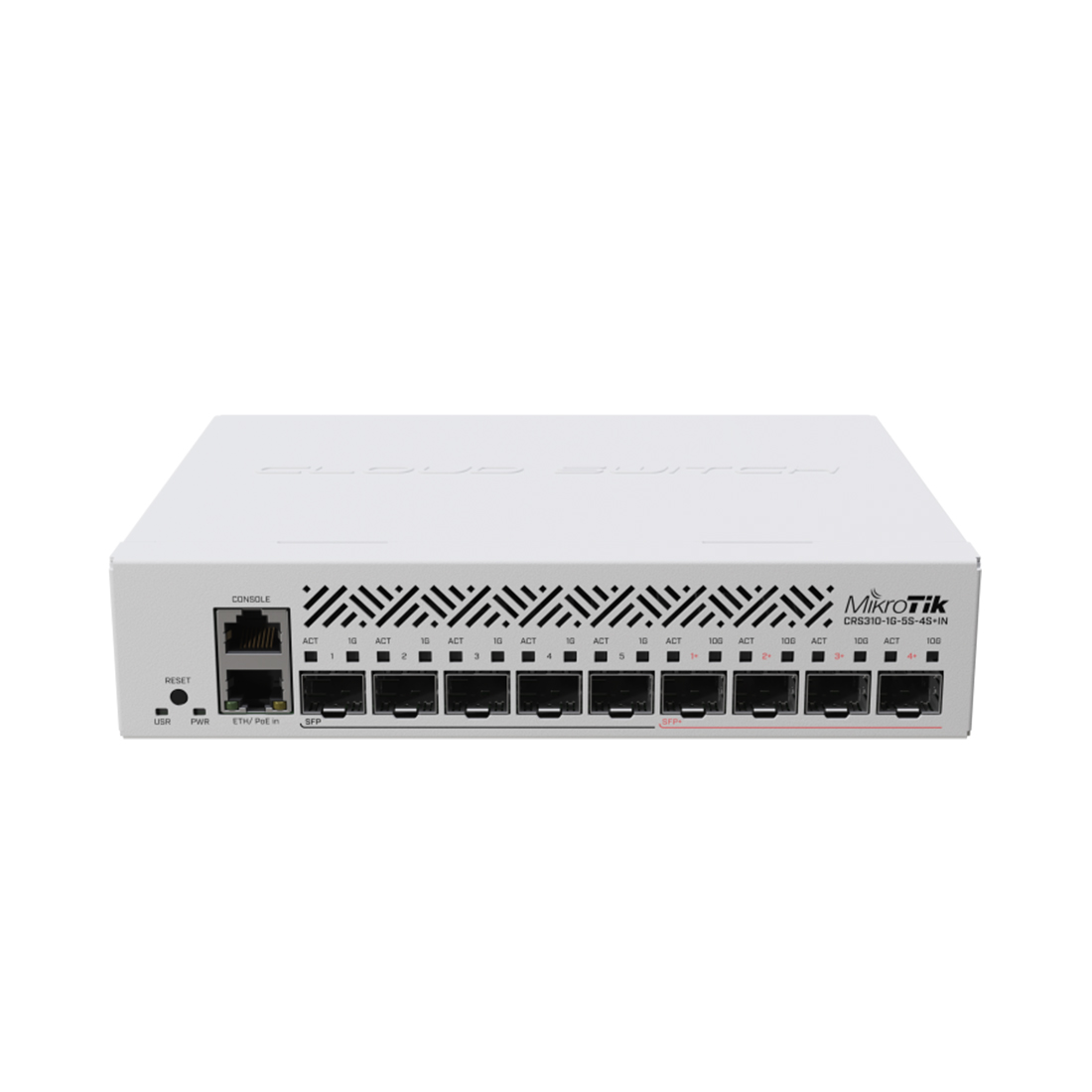 Коммутатор MikroTik CRS310-1G-5S-4S+IN — детальное фото