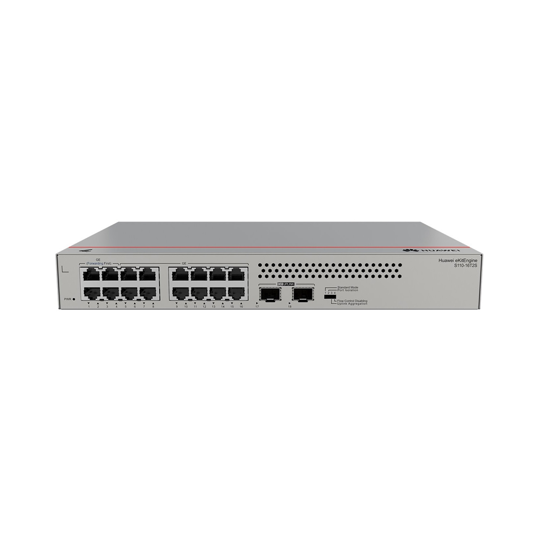 Коммутатор Huawei S110-16T2S — детальное фото
