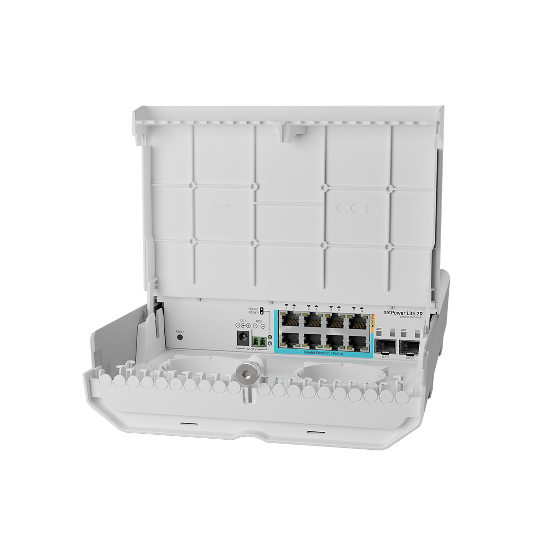 Коммутатор MikroTik CSS610-1Gi-7R-2S+OUT — детальное фото