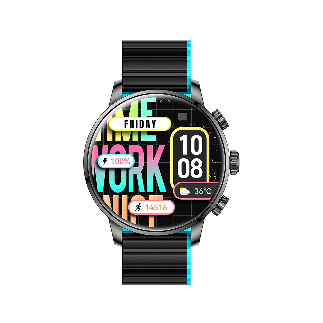Смарт часы Kieslect Calling Watch Kr2 Black — фото, характеристики