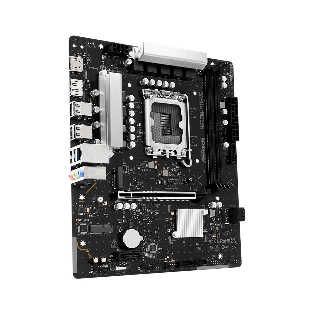 Материнская плата ASRock H810M-P Gen5 — фото, характеристики