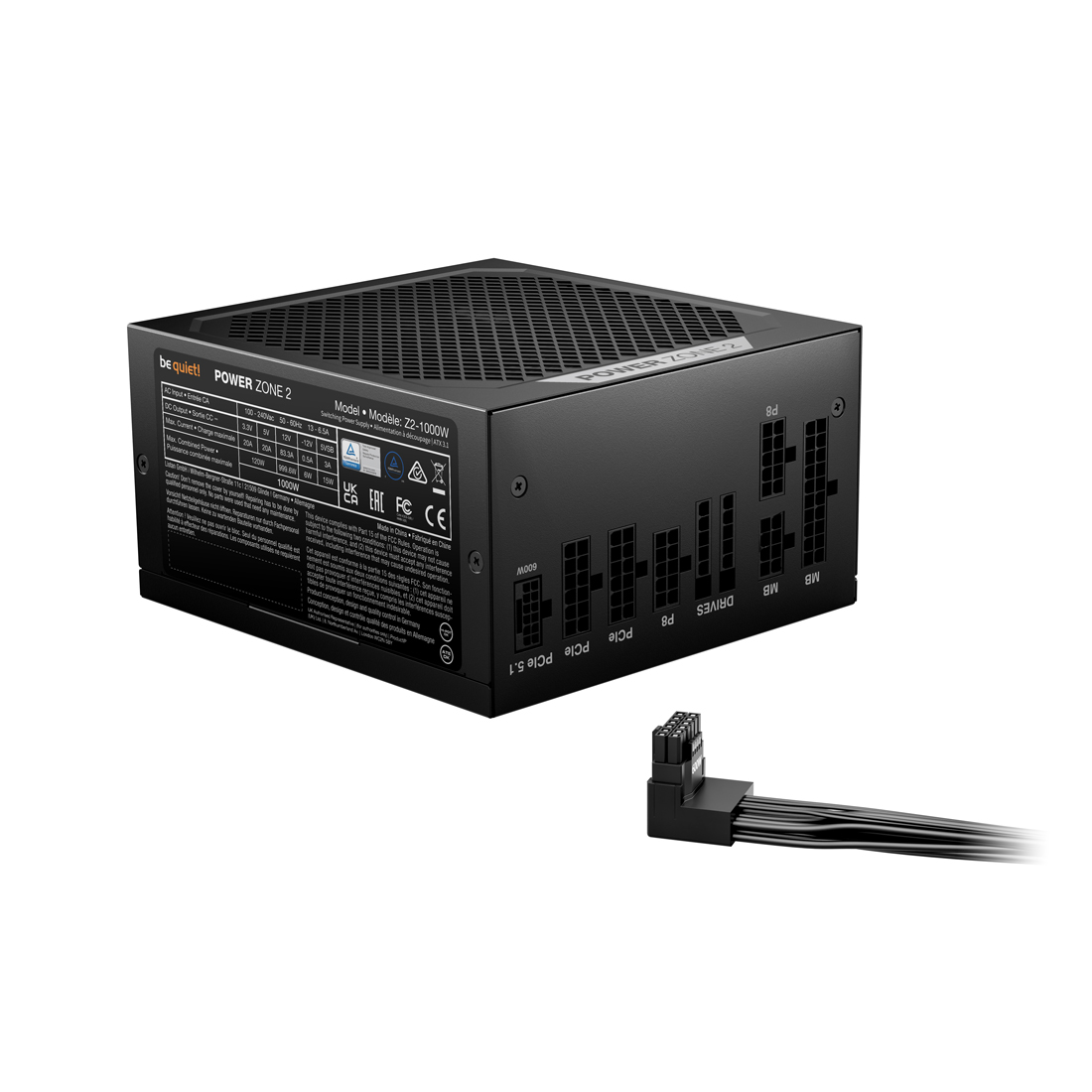 Блок питания Bequiet! POWER ZONE 2 1000W BP008EU — фото, характеристики