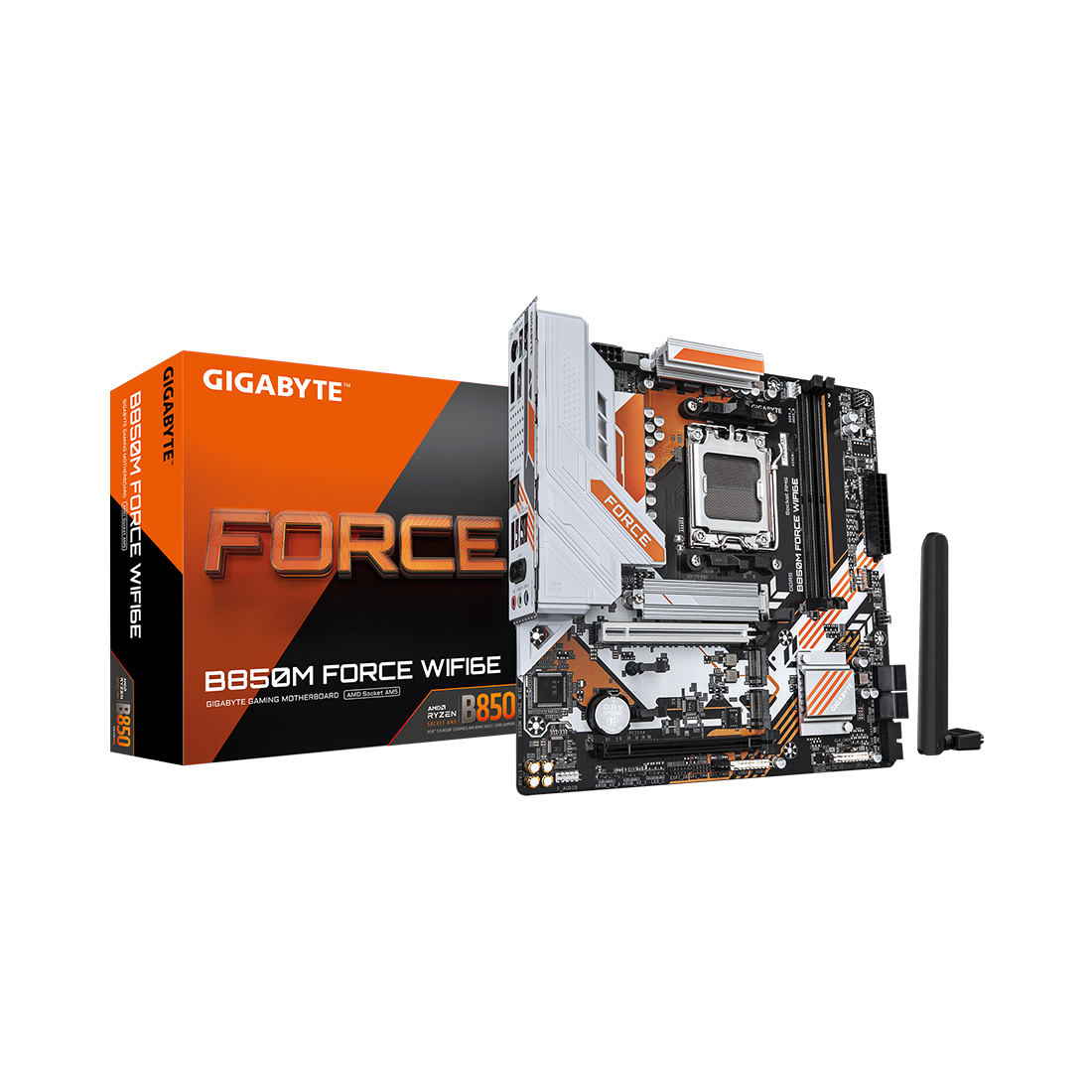 Материнская плата Gigabyte B850M FORCE WIFI6E — фото, характеристики