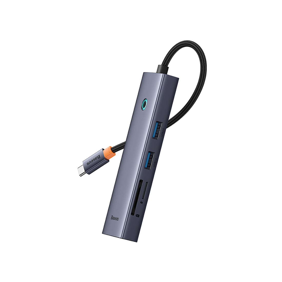 Док-станция Baseus UltraJoy Series 7-Port HUB Docking Station Space Grey — фото, характеристики