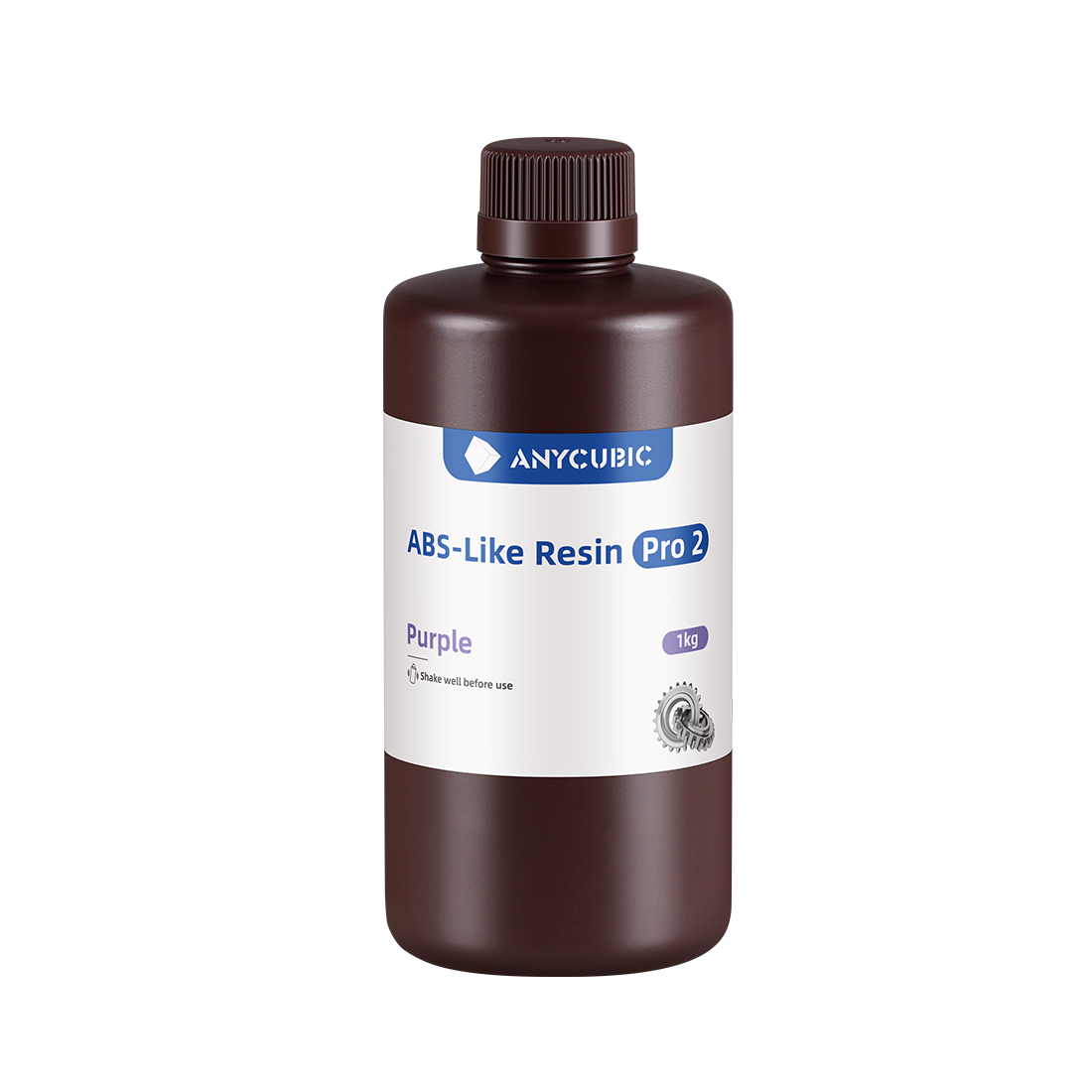Фотополимерная смола для 3D-печати Anycubic ABS-Like Resin Pro 2 SABP2PU-10 (фиолетовый)