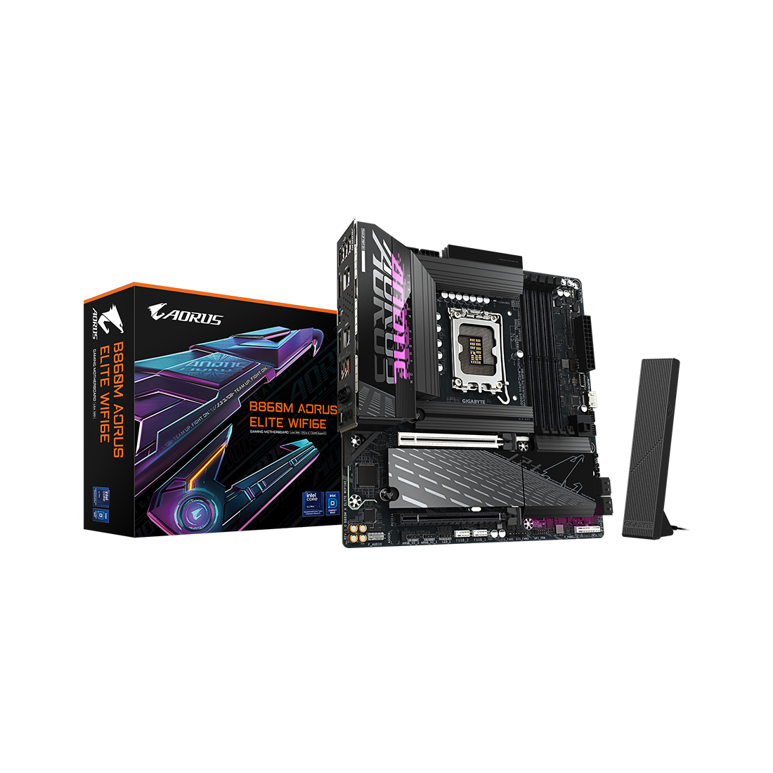 Материнская плата Gigabyte B860M A ELITE WIFI6E — фото, характеристики