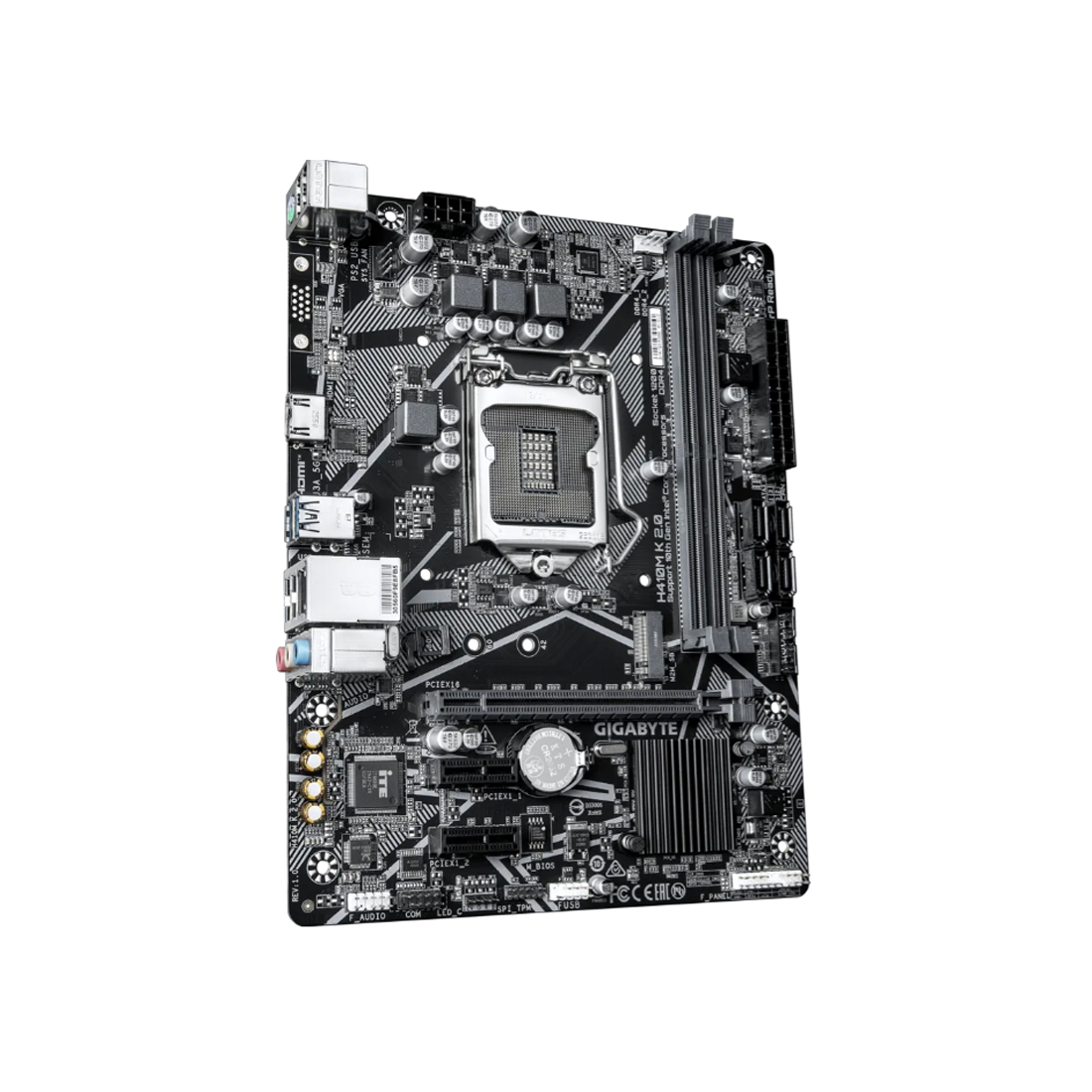 Материнская плата Gigabyte H410M K 2.0 — фото, характеристики