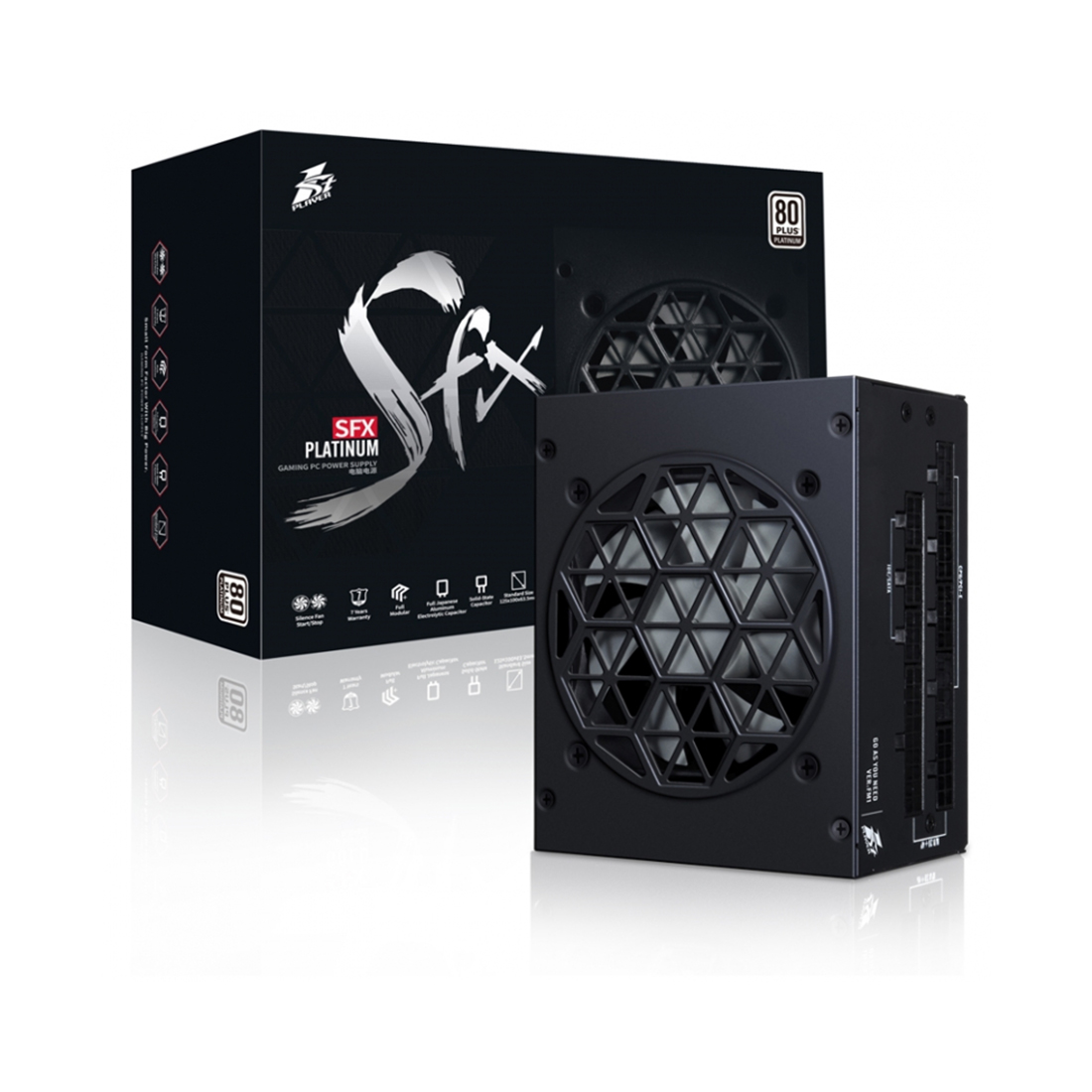 Блок питания 1STPLAYER SFX 750W Platinum — фото, характеристики