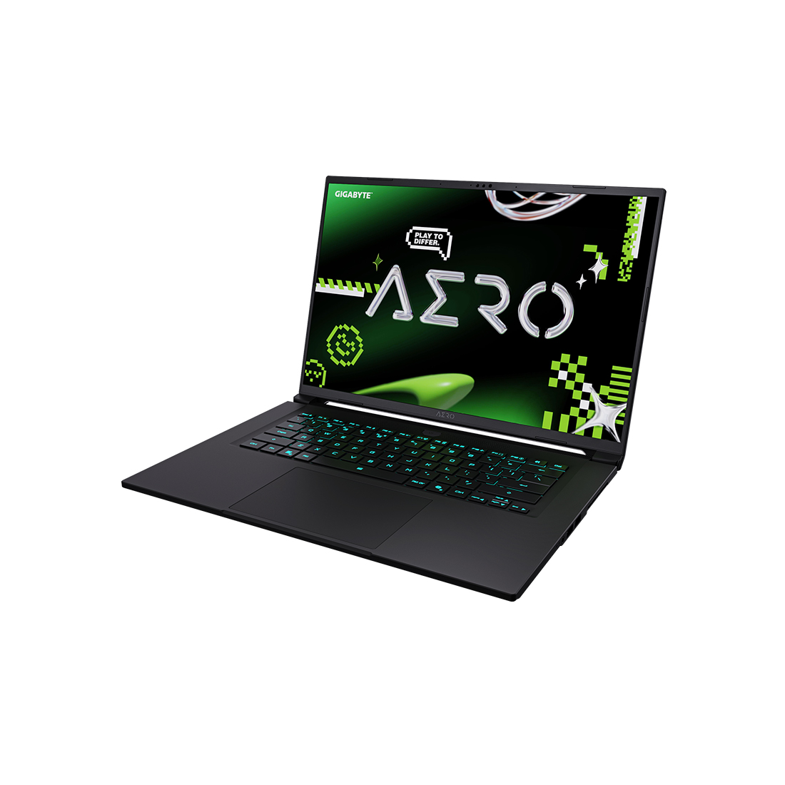 Ноутбук Gigabyte AERO X16 16" QHD 165Hz Ryzen AI 7 350 16GB 1TB RTX5060 DOS — фото, характеристики