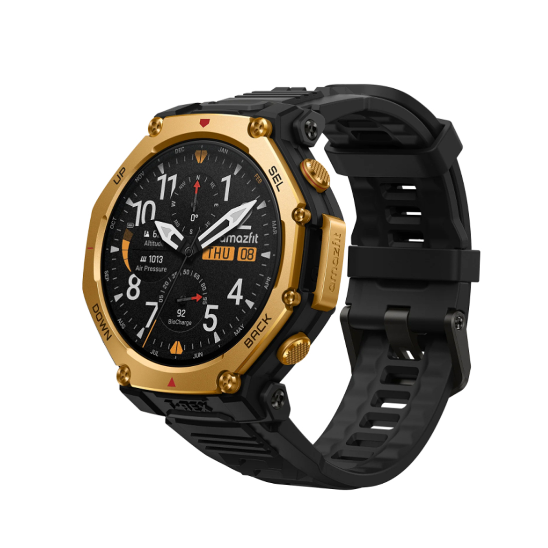 Смарт часы Amazfit T-Rex 3 Pro 48 mm Tactical Black — фото, характеристики