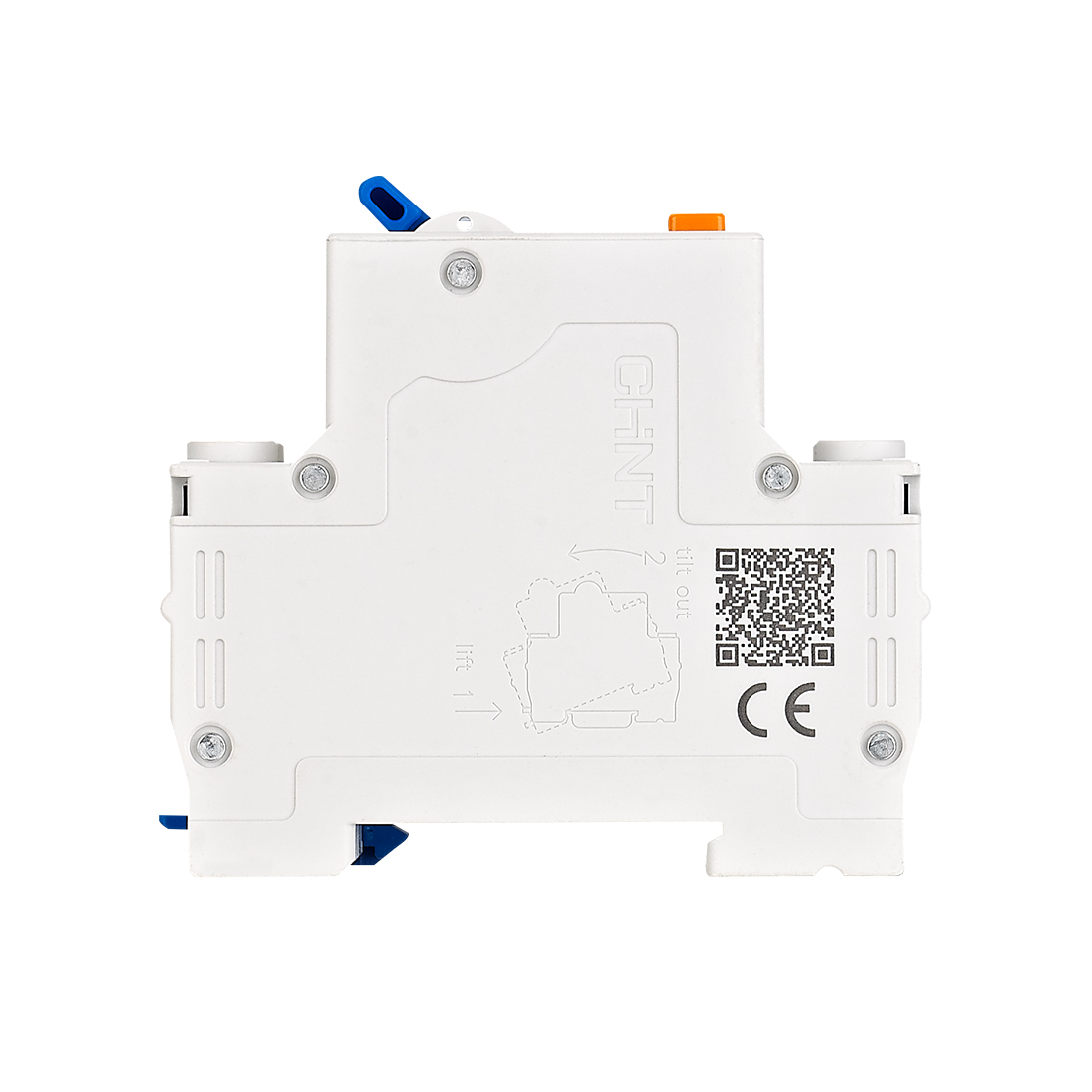 Дифференциальный автомат CHINT NXBLE-63Y 1P+N 63А C 30mA AC 4,5kA