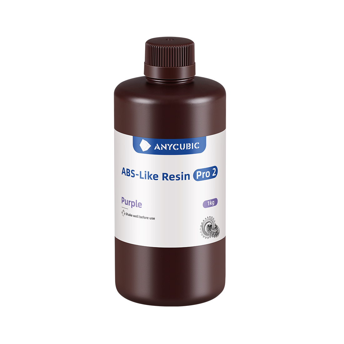Фотополимерная смола для 3D-печати Anycubic ABS-Like Resin Pro 2 SABP2PU-10 (фиолетовый)
