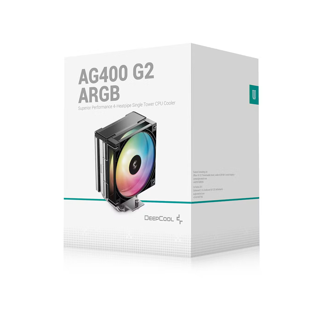 Кулер для процессора Deepcool AG400 G2 ARGB — фото, характеристики
