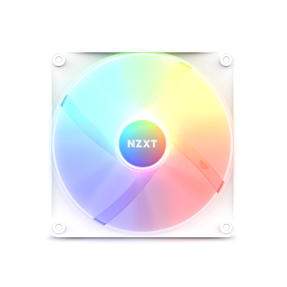 Кулер для компьютерного корпуса NZXT F140 RGB Core RF-C14SF-W1 White — фото, характеристики