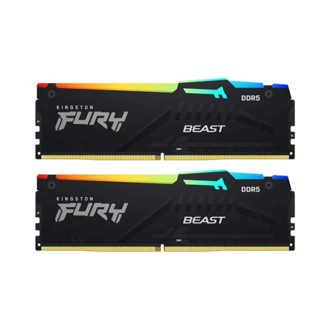 Комплект модулей памяти Kingston FURY Beast KF560C36BBEAK2-64 DDR5 64GB (Kit 2x32GB) 6000MHz — фото, характеристики