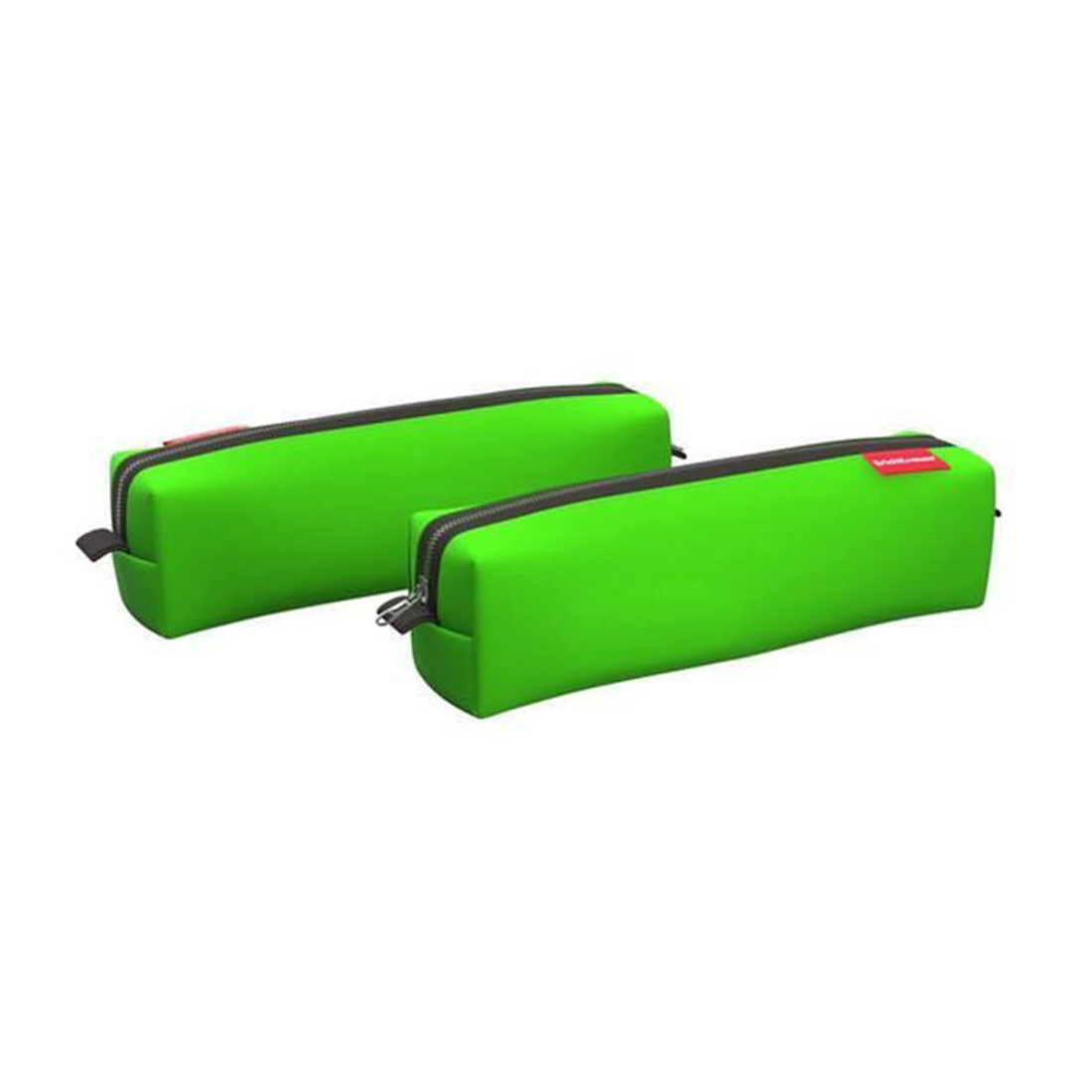 Пенал квадро mini ErichKrause® 210x50x50мм Neon® Green