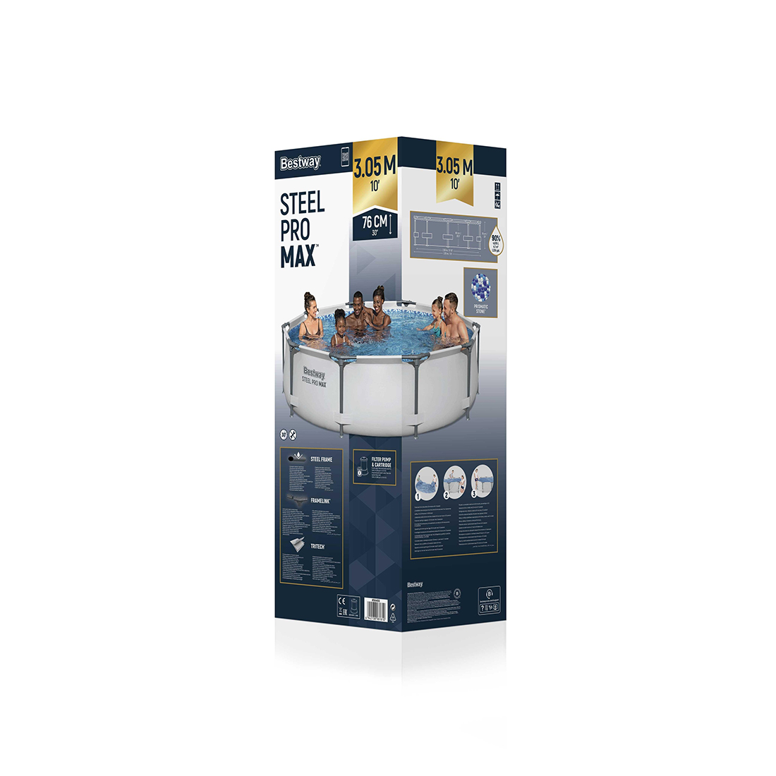 Каркасный бассейн Bestway 56408