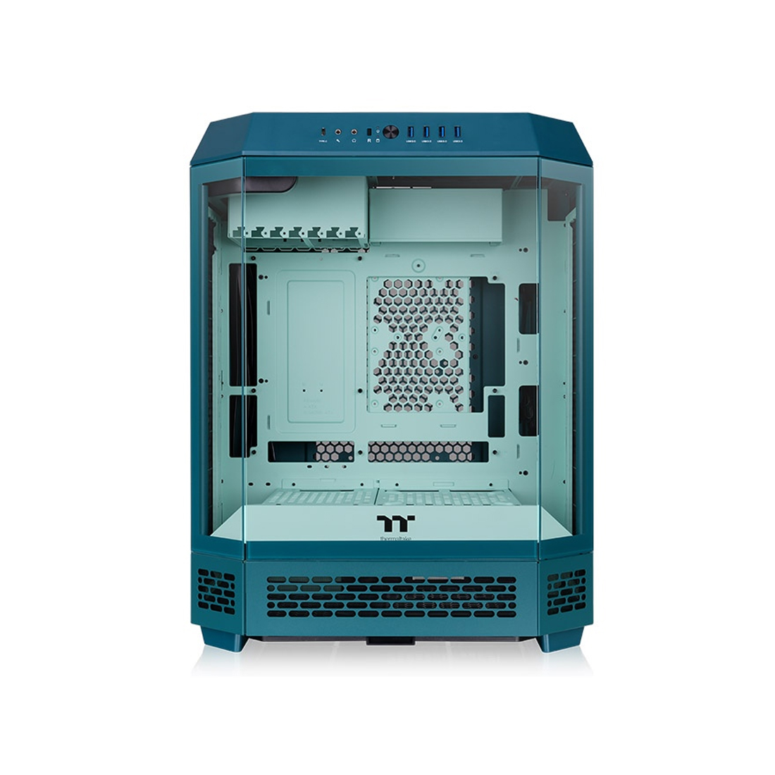 Компьютерный корпус Thermaltake The Tower 600 Transformative Teal без Б/П — фото, характеристики