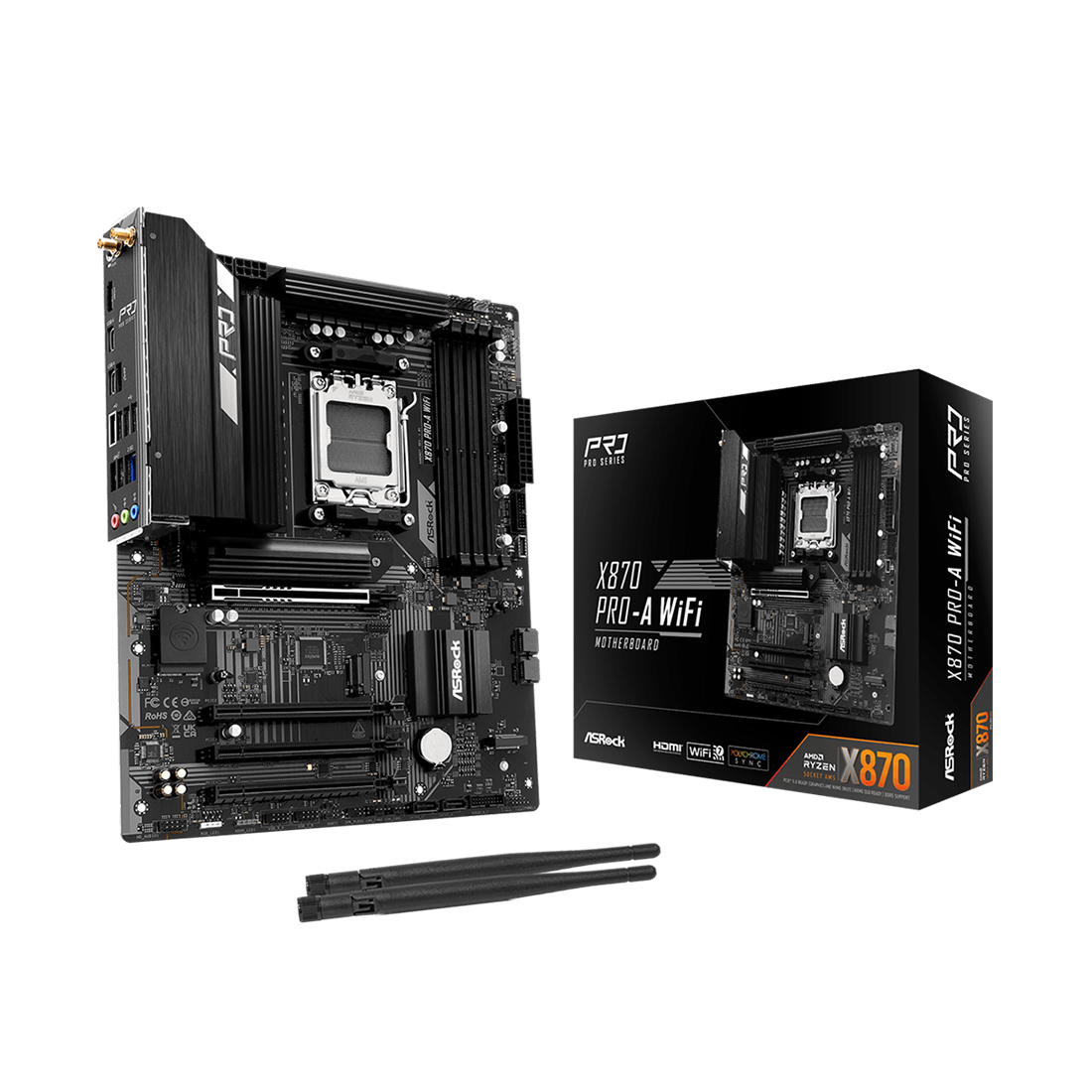Материнская плата ASRock X870 Pro-A WiFi — фото, характеристики