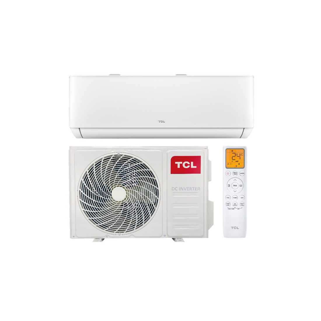 Кондиционер настенный TCL BreezeIN TAC-BR12HSV/TB (в комплекте с медными трубами, Wi-Fi) Белый