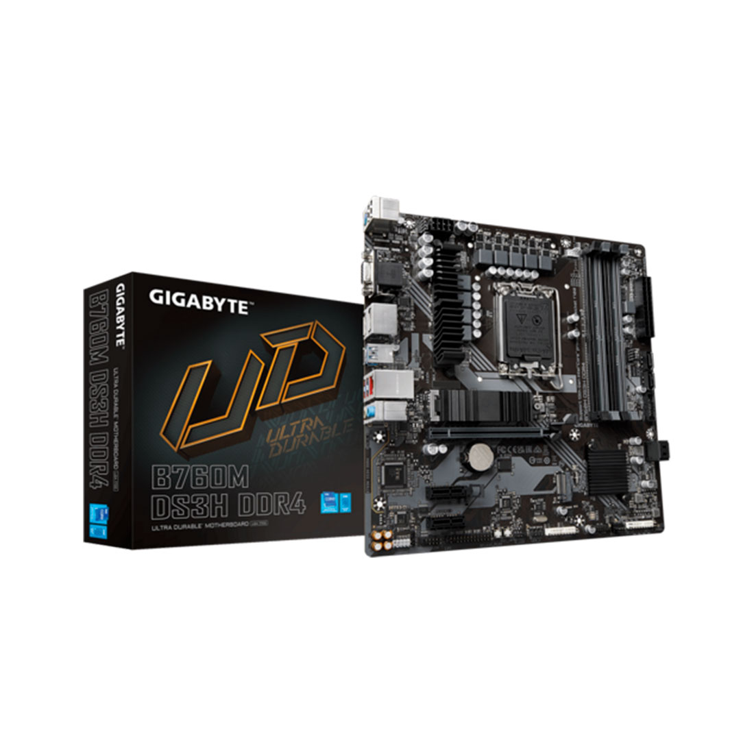Материнская плата Gigabyte B760M DS3H DDR4 — фото, характеристики
