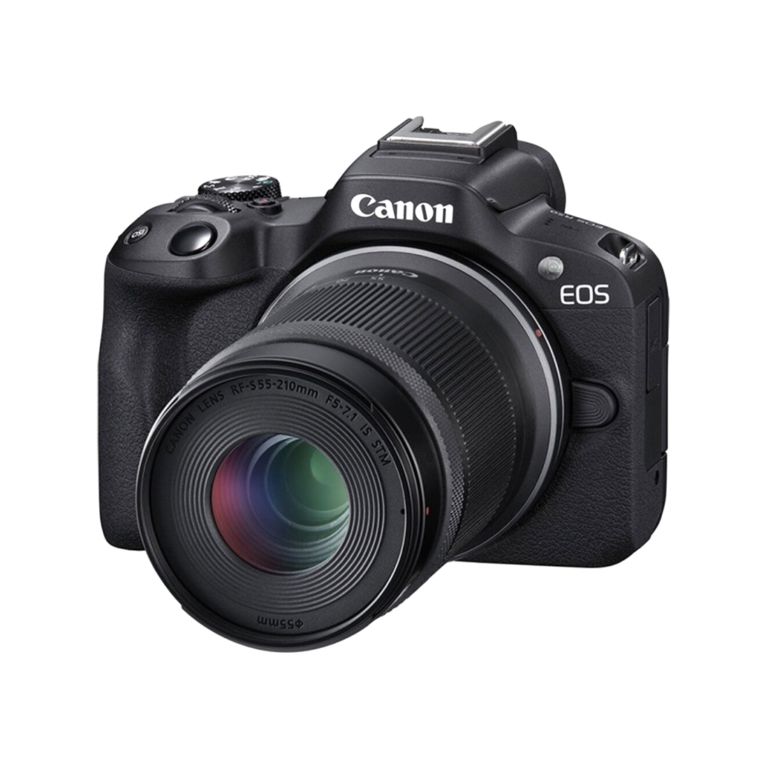 Цифровой фотоаппарат CANON EOS R50 + RF-S 18-45 mm IS STM + RF-S 55-210 mm IS STM Black