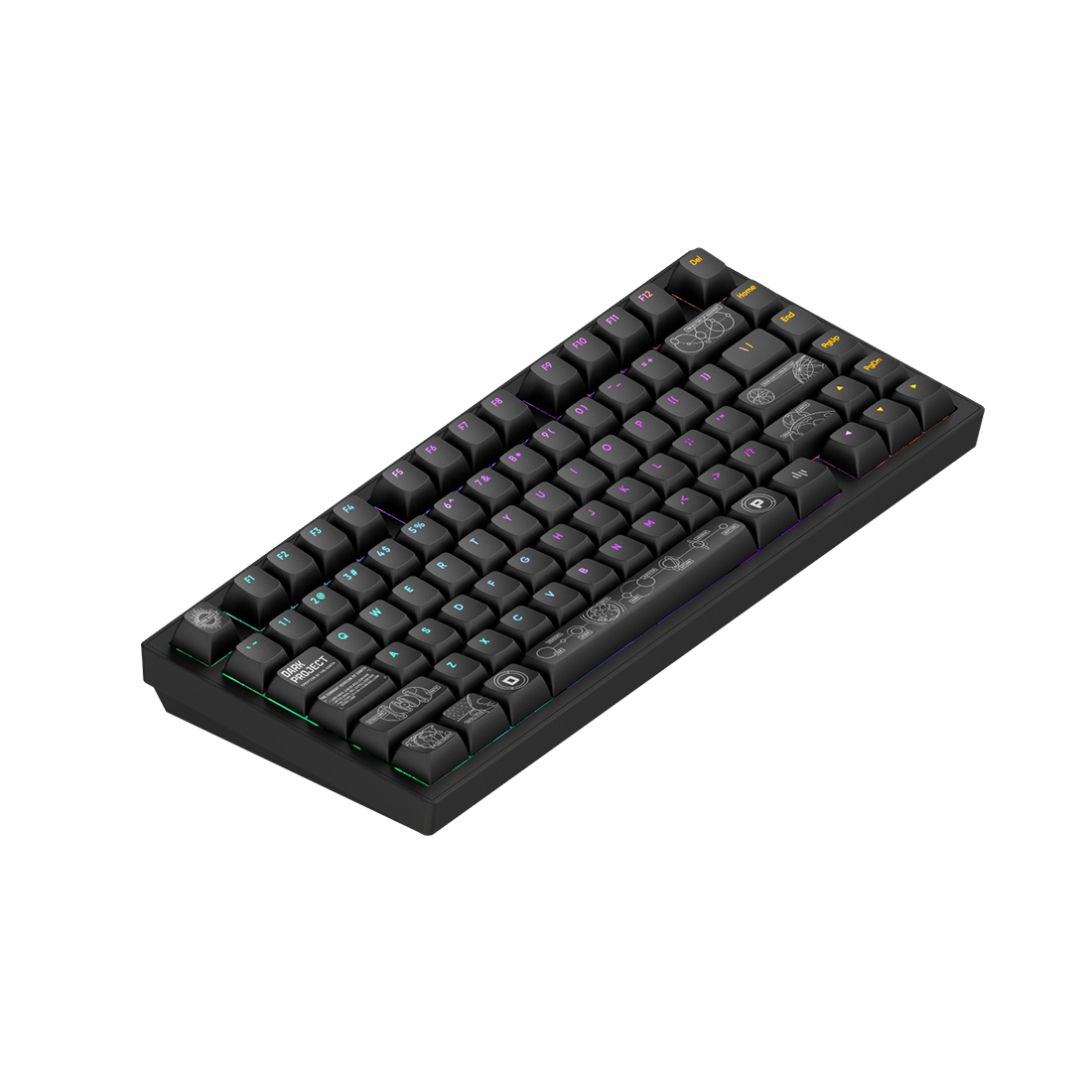Клавиатура Dark Project ALU81A Terra Nova Black — фото, характеристики