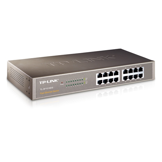 Коммутатор TP-Link TL-SF1016DS — детальное фото