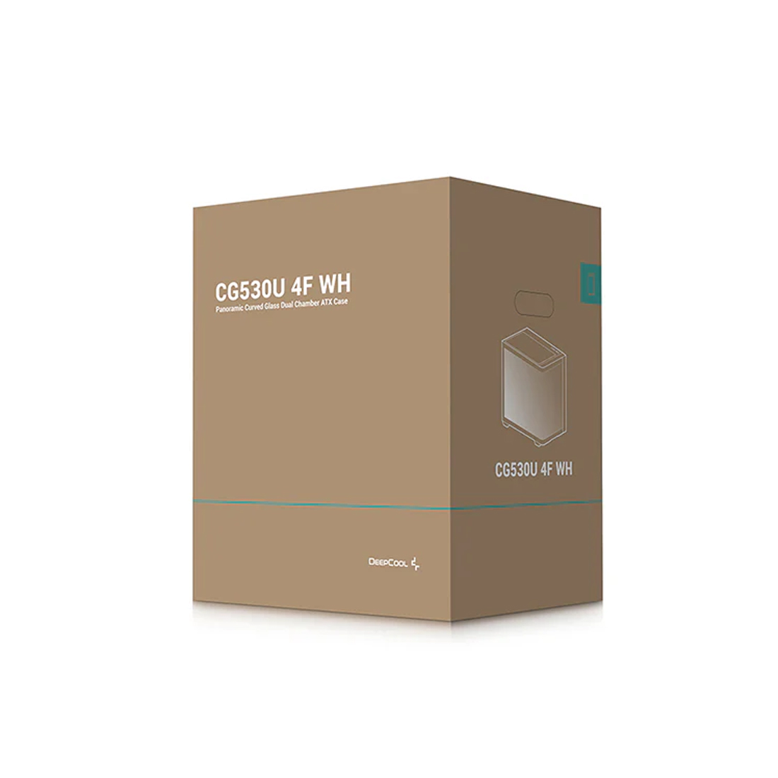Компьютерный корпус Deepcool CG530U 4F WH без Б/П — фото, характеристики