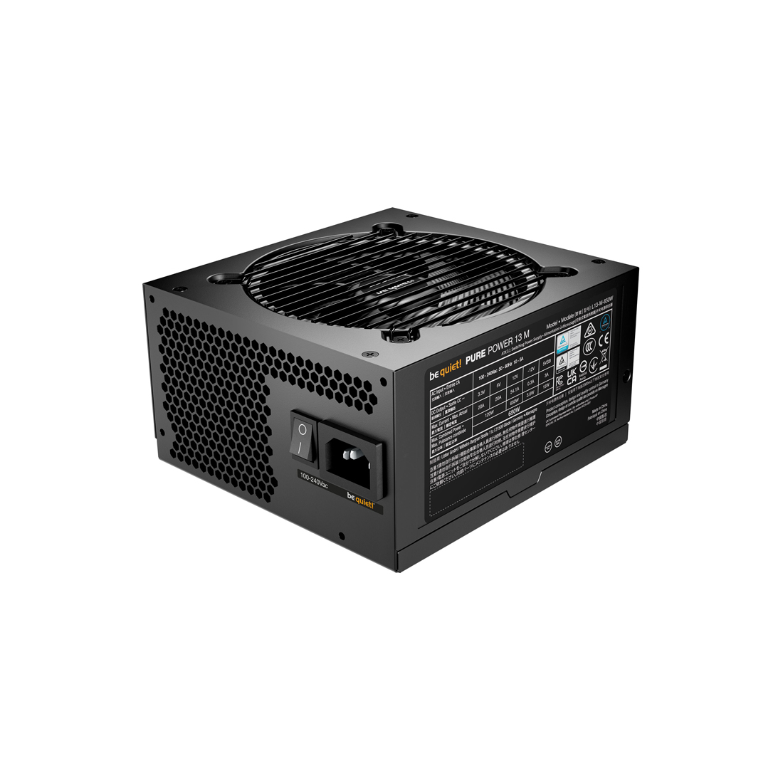Блок питания Bequiet! Pure Power 13M 550W BP024EU — фото, характеристики